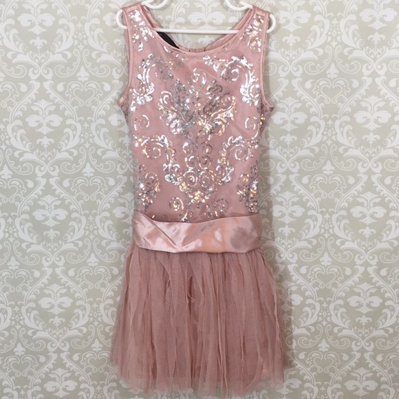 Biscotti Other - Adorable Biscotti Girls dusty rose party dress